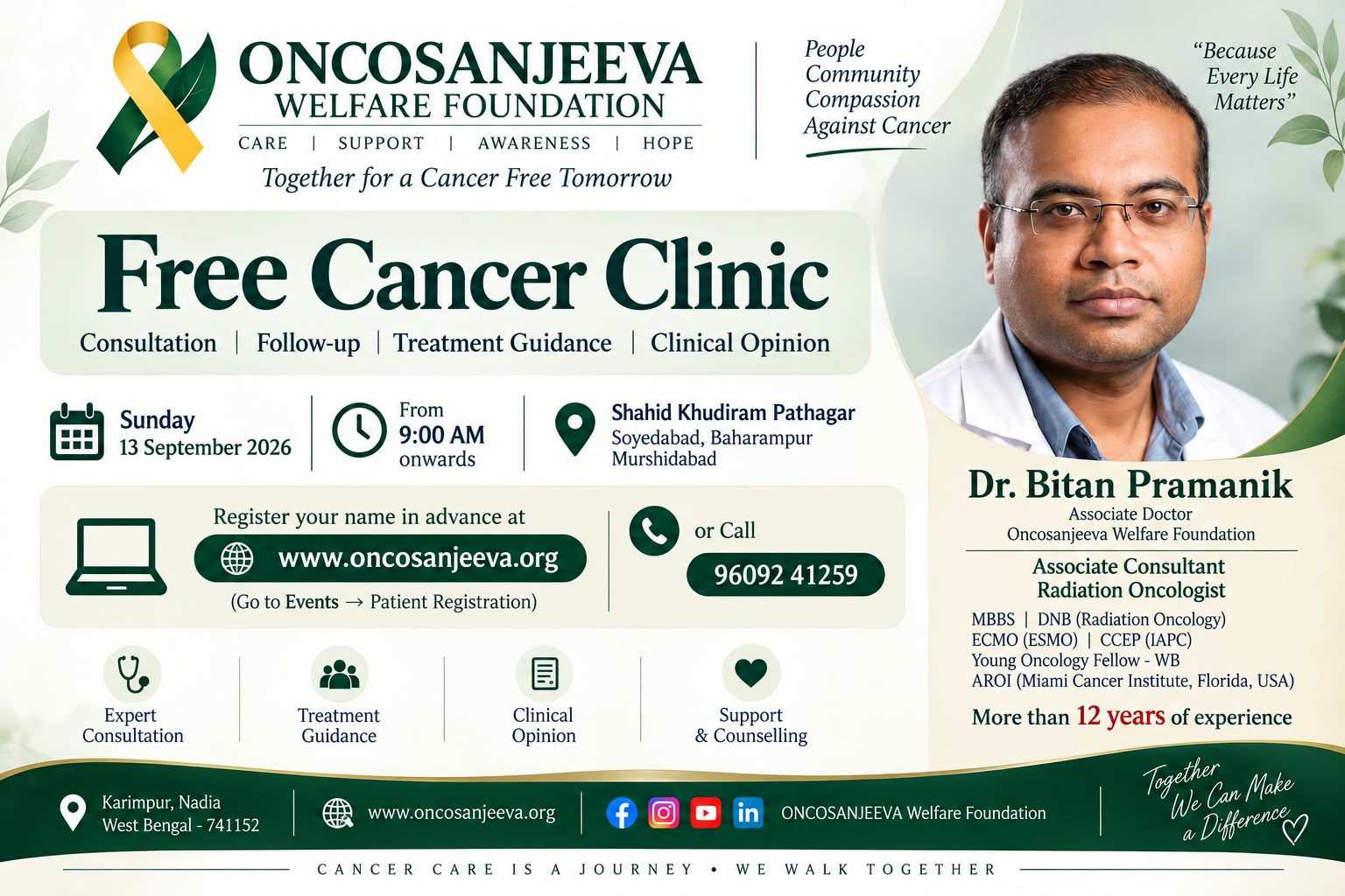 FREE CANCER CLINIC