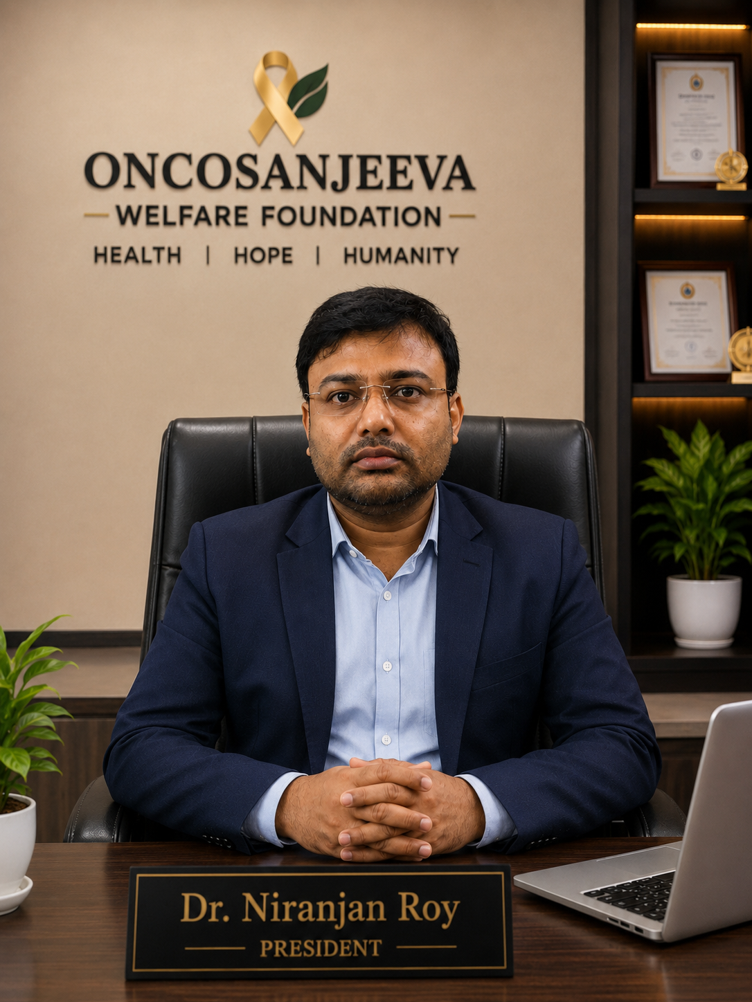 Dr. Niranjan Roy – President