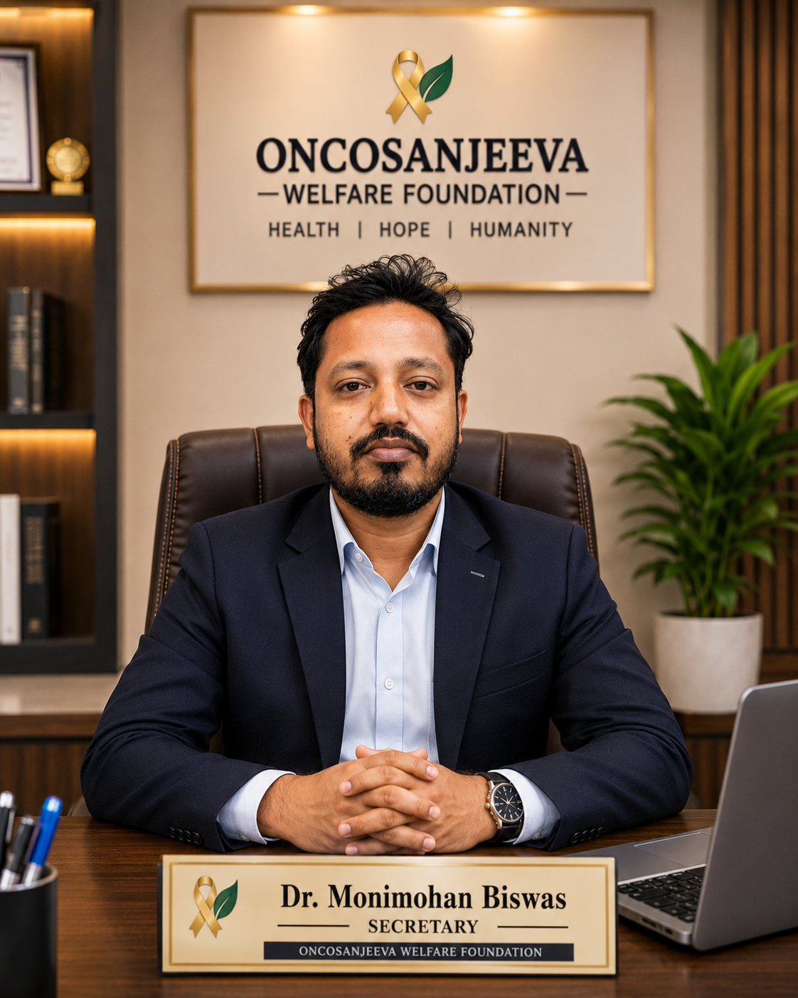 Dr. Monimohan Biswas – Secretary